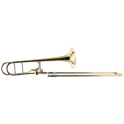 Bach Model 42A Stradivarius Trombone with Hagmann Valve SN 216835 EXCELLENT image 2