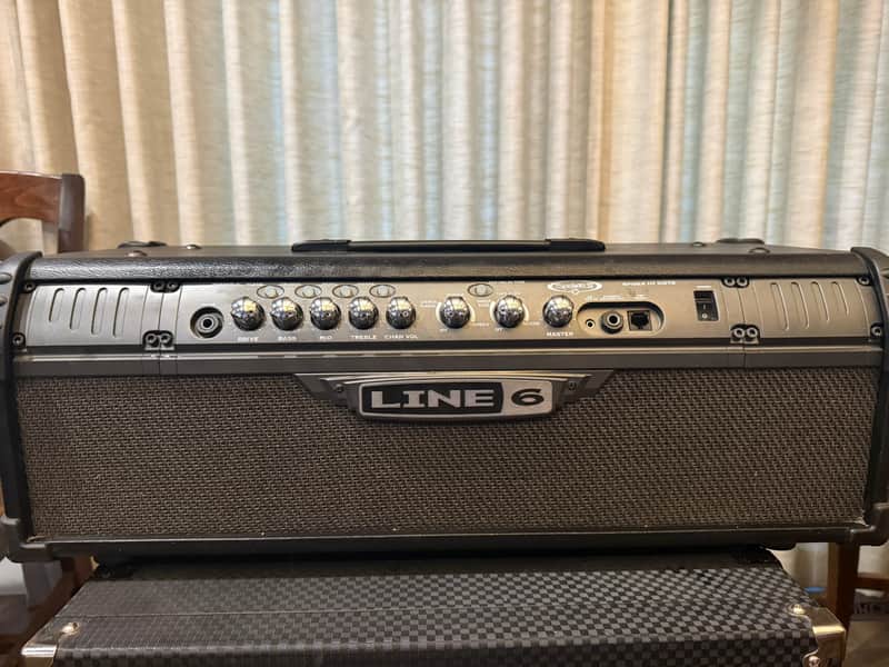 Line 6 Spider III HD75 75-Watt Digital Modeling Guitar Amp Head 2006 - 2009 Black image 1