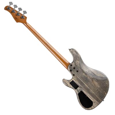 Cort GB-Modern 4 Open Pore Charcoal Gray Poplar Burl With Gig Bag Bild 2