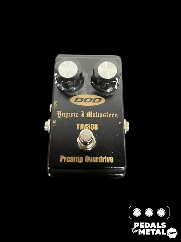 生産完了DOD YJM308 Preamp Overdrive DOD YJM308 Yngwie J. Malmsteen Preamp Overdrive | Reverb