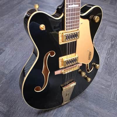 Gretsch G5422G-12 Electromatic Hollow Body 12-String with Gold Hardware 2020 - Black image 2