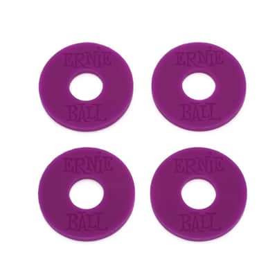 Strap Blocks Purple Set Guitar / Bass Instrument Strap Securing Flex-Locks Fits Most Nice n Tight & Modification-Free Secure & Aesthetic Strap Locking image 1