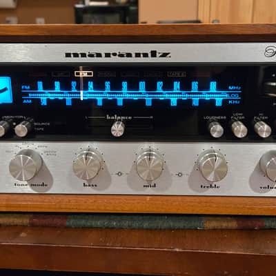 Very Rare Marantz 2250 and Walnut Cabinet image 1