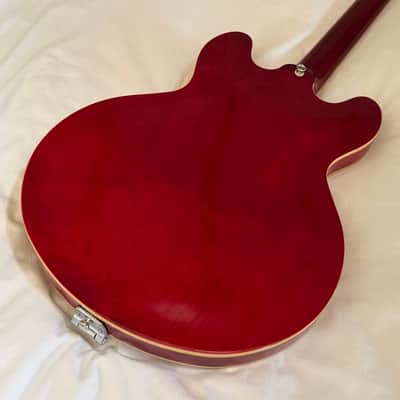Immagine 2014 Epiphone Casino with Bigsby Vibrato - Cherry - Free Pro Setup - 7