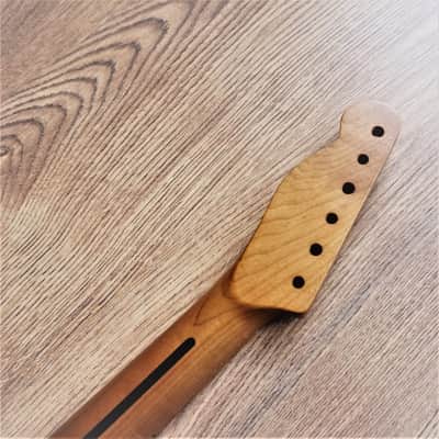 Telecaster Roasted Maple Vintage Guitar Neck Nitro Satin 21 Fret image 6