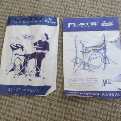 Arbiter Flats Drum Kit with Cymbals, Hardware and Cases image 22
