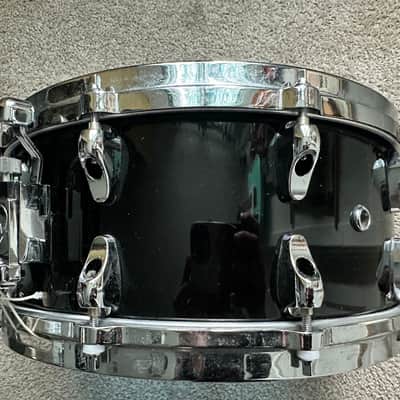 Yamaha MSD14AF Anton Fig Signature 14x6" Maple Snare Drum 2000s with die cast hoops - Black image 3