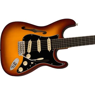 Fender Limited Edition Suona Stratocaster Thinline - Violin Burst - Mint, Open Box image 4
