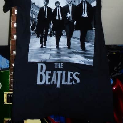 beatles bbc live lp art official M tee - fab four revolution dear prudence love pop guitar image 3