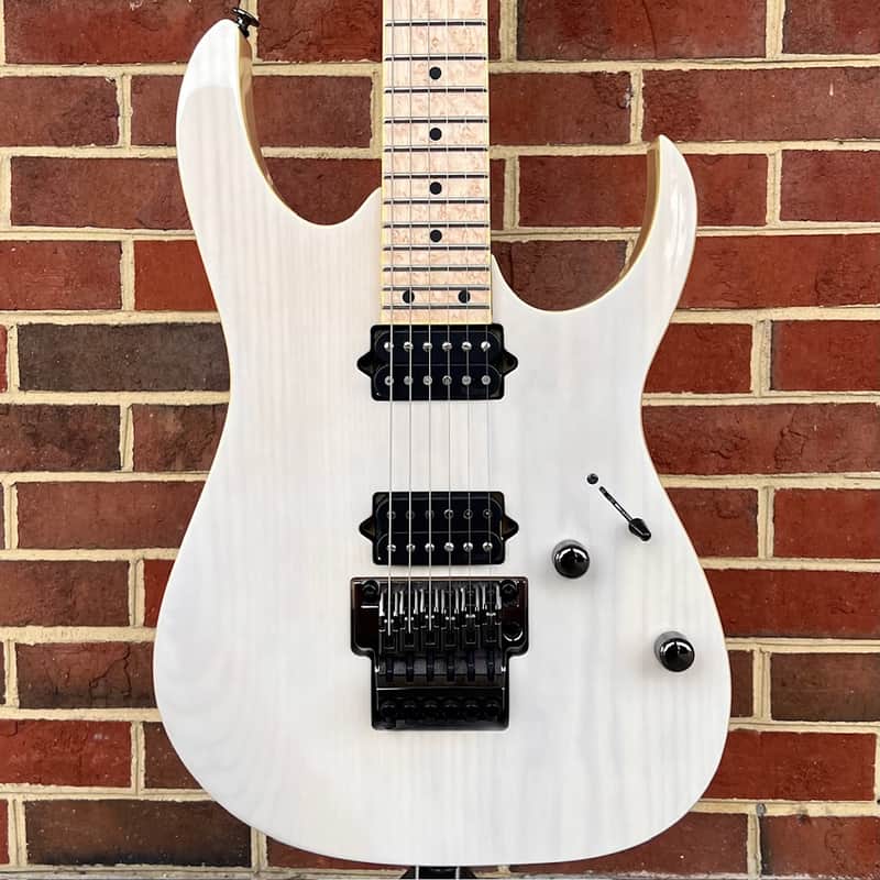 Ibanez Prestige RG652AHM, Antique White Blonde, Ash Top, Ash Body, Birdseye Maple Fretboard, DiMarzio Tone Zone & Air Norton Pickups, Hardshell Case image 1