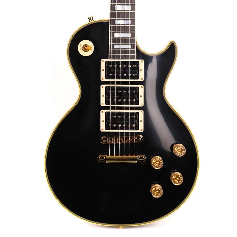 Gibson Custom Shop Peter Frampton 'Phenix" Inspired Les Paul Custom Ebony image 1