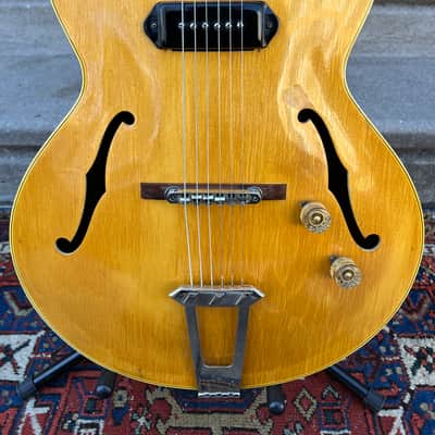 1951 Iconic Vintage Gibson ES-175N Electric Hollow Body Jazz Box Guitar Natural Blonde w Original Black P-90 Pickup & OHSC Lifton~A Beast Jazzbox in VG/Excellent Condition! ~NEW REDUCED PRICE~ image 4
