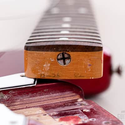 1983 Fender Stratocaster '62 Vintage Reissue JV ST62-65 Candy Apple Red 100% Original, Japan MIJ Fujigen image 17