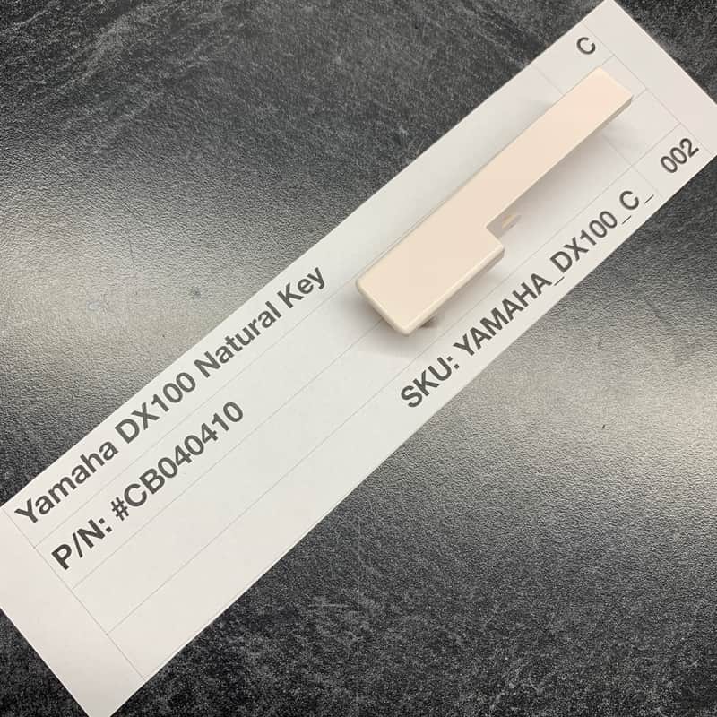 ORIGINAL Yamaha Replacement C Key (CB040410) for DX100, CS01 image 1