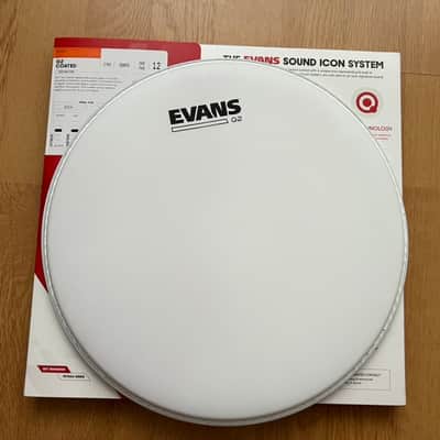 Evans G2 Rock Coated (10”/12”/16”) Tom Drum Head Pack image 2