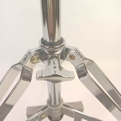 Hi-Hat Cymbal Stand Chrome Double-Brace Tripod Foot Pedal Light-Weight image 6