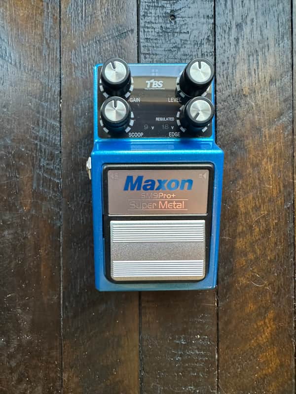 Maxon SM-9 Pro+ Super Metal 2010s - Blue image 1