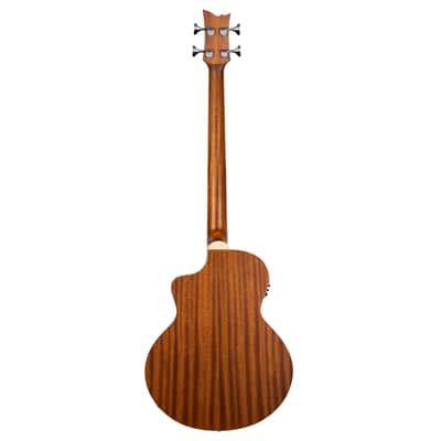 Ortega D7CE-4 Deep Series 7 Spruce Top Medium Scale 4-String Acoustic-Electric Bass Guitar image 6