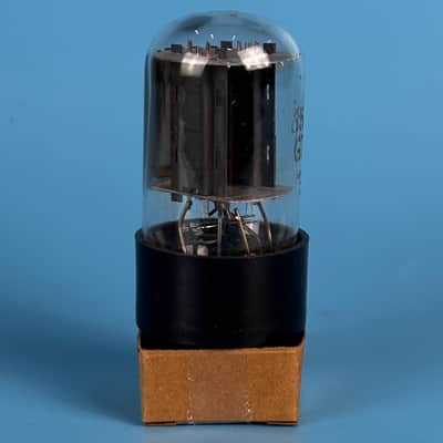 1960s General Electric 6SN7GT Vintage Grey Plated Vacuum Tube! T589 image 5