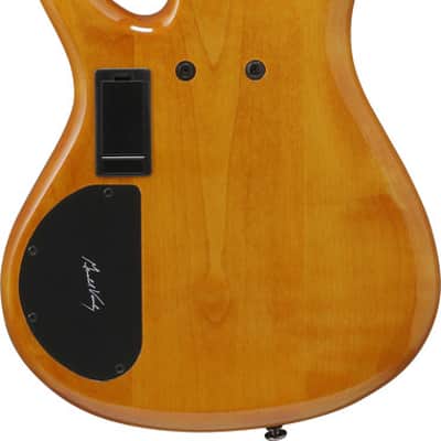 Ibanez Gerald Veasley Signature 6 String Electric Bass - Amber (GVB36AM) image 9