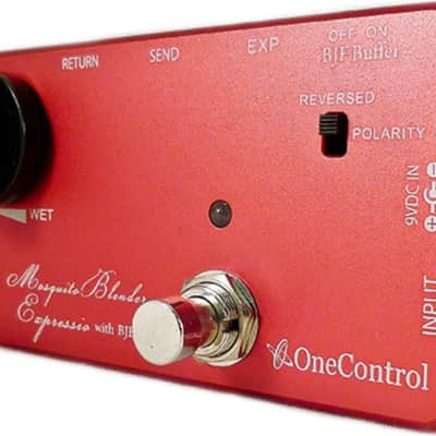 One Control OCMBE Mosquite Blender Expressio w/ BJF Buffer and Expression Pedal Control w/ 3 Cables image 9