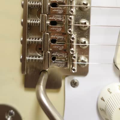 2007 D'Pergo Custom Guitars - Aged Vintage Classic Vintage Cream Mary Key image 5
