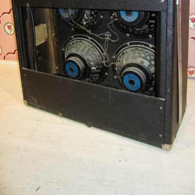 1965 Fender Super Reverb 2-Channel 40-Watt 4x10" Guitar Combo - Black Panel image 3