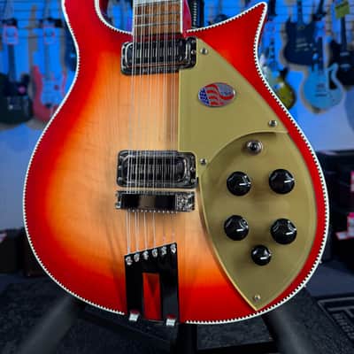New Rickenbacker 660/12 - Fireglo w RIC Case, 660/12FG # 686 image 4