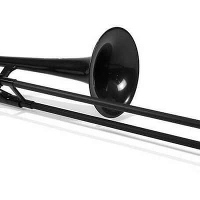 PINSTRUMENTS pBone PBONE1BLK Jiggs Plastic Trombone, Lightweight Versatile Black image 4