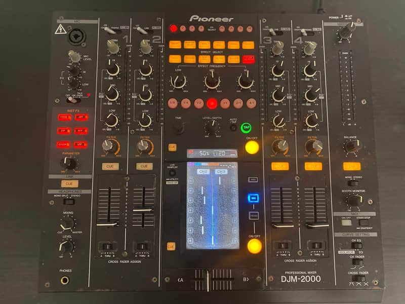 Pioneer DJM-2000 4-Channel DJ Mixer and Effects Controller | Reverb