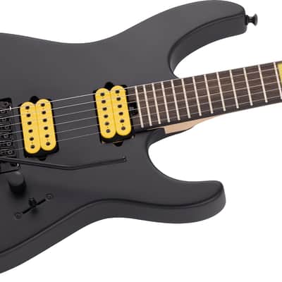 Jackson MJ Series Dinky Electric Guitar DKR, Ebony Fingerboard, Satin Black image 7