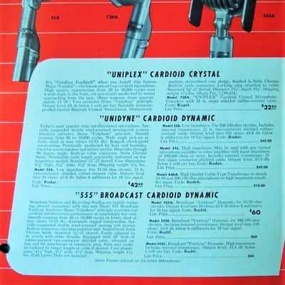 Vintage 1940's Shure 55 / 55S dynamic microphone satin chrome w S-36 desk stand Elvis 55S # 8 image 2