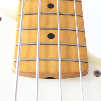 Fender Japan '57 Reissue Precision Bass PB57-55 Vintage White 1986/7 image 6