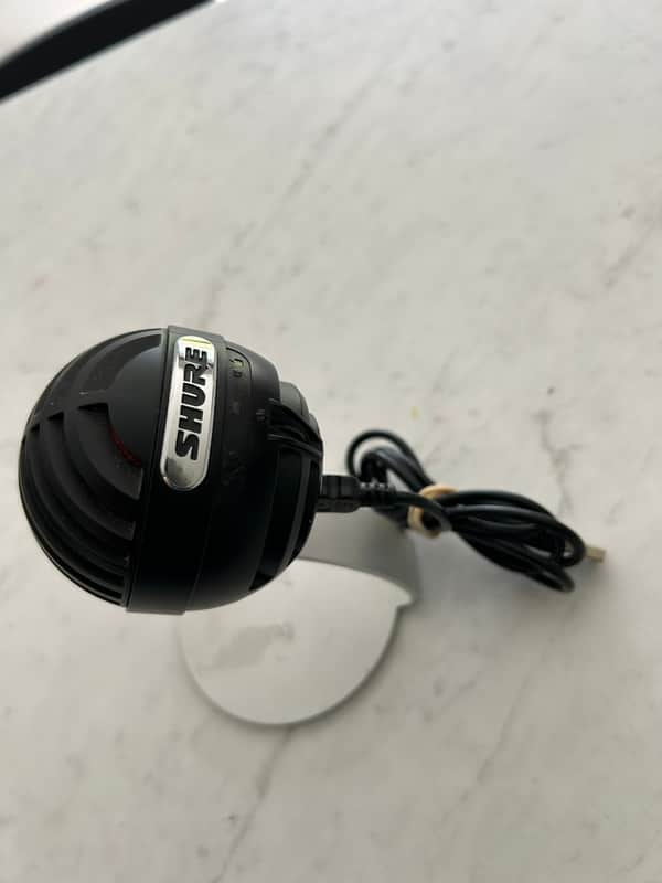 Shure MOTIV MV5 Lightning / USB Condenser Microphone 2015 - Present - Silver and Black image 1