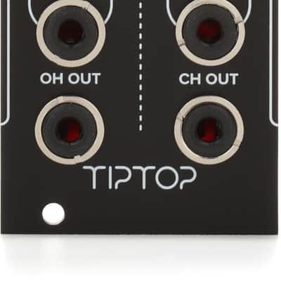 Tiptop Audio HATS808 Eurorack Analog Hi-hats Module - Black image 1