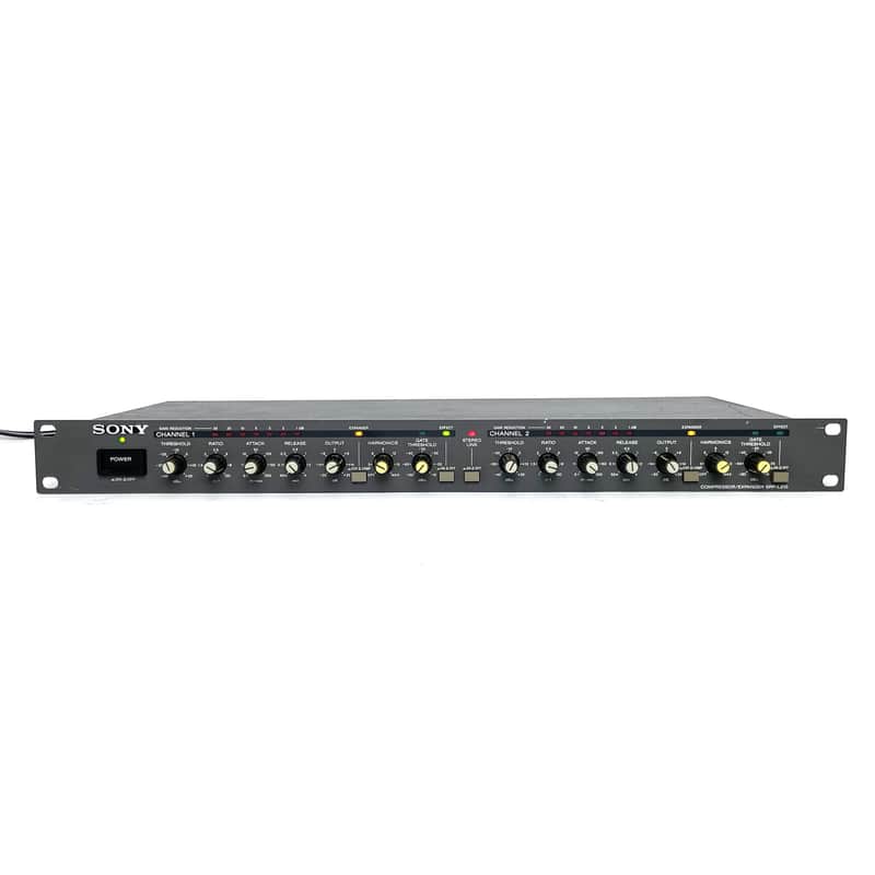Sony SRP-L210 Compressor Expander Dynamic Processor Audio Rack Unit Expander Peak Limiter rare Made in Japan Worldwide Shipment image 1