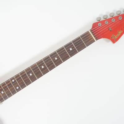 [SALE Ends June 30] Fender Japan JG-66 JAGUAR CAR Candy Apple Red 1997 O Serial JG66 MIJ TOM Bridge image 3