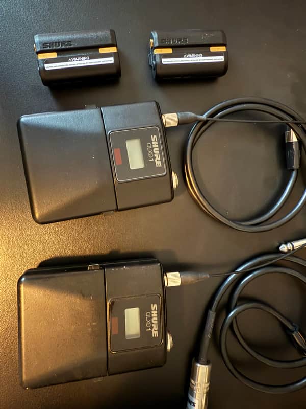 Shure QXLD1 J50 Pair with Batteries and Charger image 1