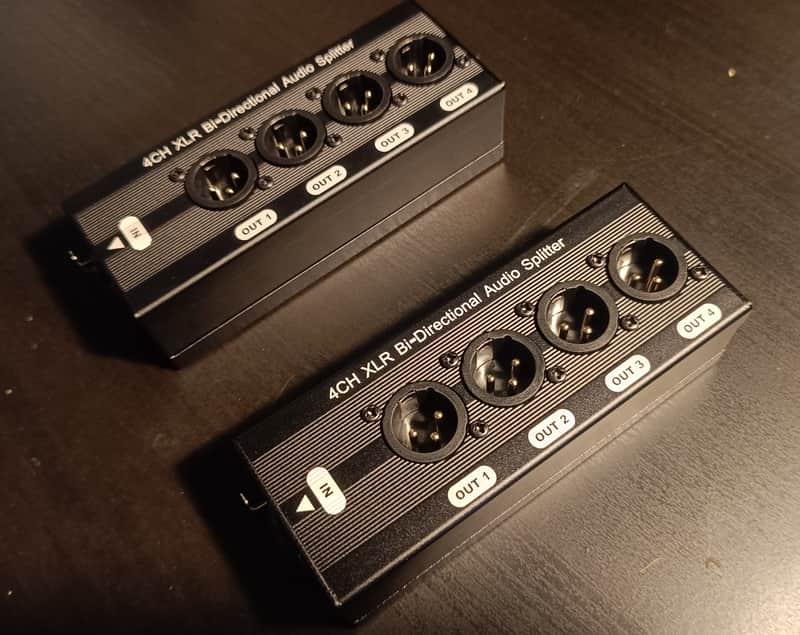 Bi-Diretional Audio Splitter XLR 2026 image 1
