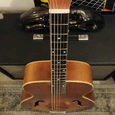 Vintage 1947 Kay K-39 Acoustic Archtop - Carved Spruce Top - Made in image 4