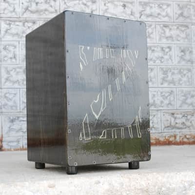 OzMo Cajon Drum 2017 Paint it Black image 1