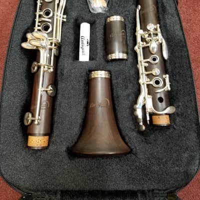 Antigua Winds CL3230S Backun Bb Grenadilla Clarinet w/ Silver Plated Keys & Case image 2