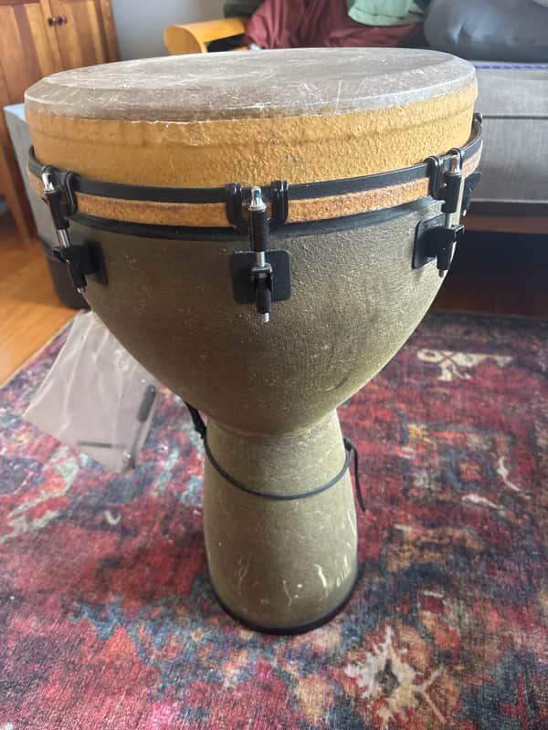 Remo Remo Djembe Acousticon w Mondo drum head 1996 image 1
