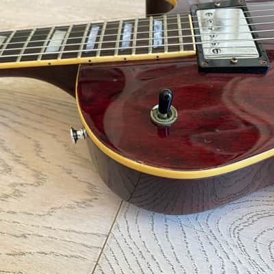 1970s Greco Les Paul Standard See Through Red Order Made Maxon U3000 Seymour Duncan SH-15 Japan Vintage image 12