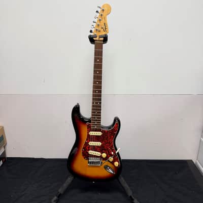 Used Squier by Fender Strat Stratocaster Electric Guitar image 1