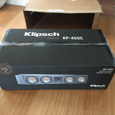 Klipsch RP-450C Center Channel Speaker 2018 - Ebony - Owned by Eric Cannata of Young the Giant image 12