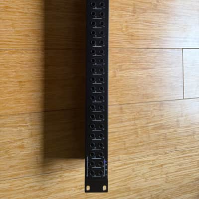 ART P48 Rackmount 48-Point Balanced TRS Patchbay 2019 - Present - Black image 2
