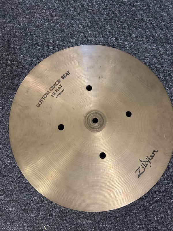 Zildjian 15" A. Zildjian Hollow Logo Quick Beat Hi-Hat Cymbals (Pair) 1978 - 1982 - Traditional image 1