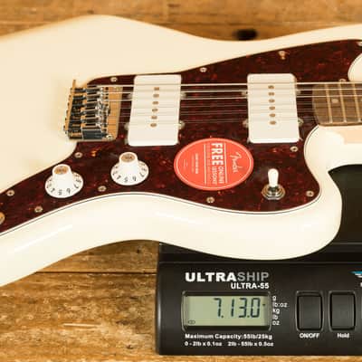 Squier Paranormal Jazzmaster XII - Laurel - Olympic White - 12-String image 8