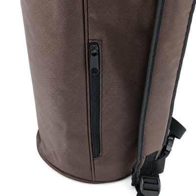 ZAZA - Professional Colorful Doumbek/Darbuka ClassicSize - Bag Carry Case - Premium Nylon Fabric Gig-bag - Brown image 3